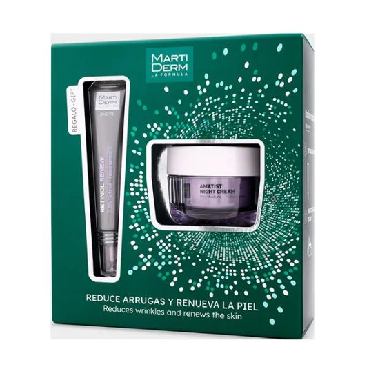 martiderm amatiscrema noche + retinol renew