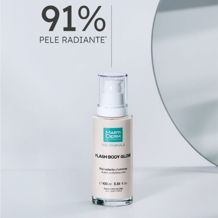martiderm flash body glow 100ml
