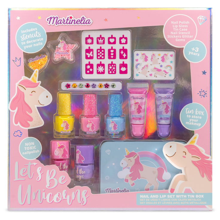 martinelia unicorn set maquillaje infantil - delaUz martinelia unicorn set maquillaje infantil - delaUz