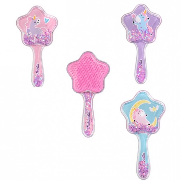 martinelia cepillo glittery unicorn infantil