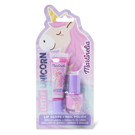 martinelia little unicorn beauty maquillaje infantil 2 piezas