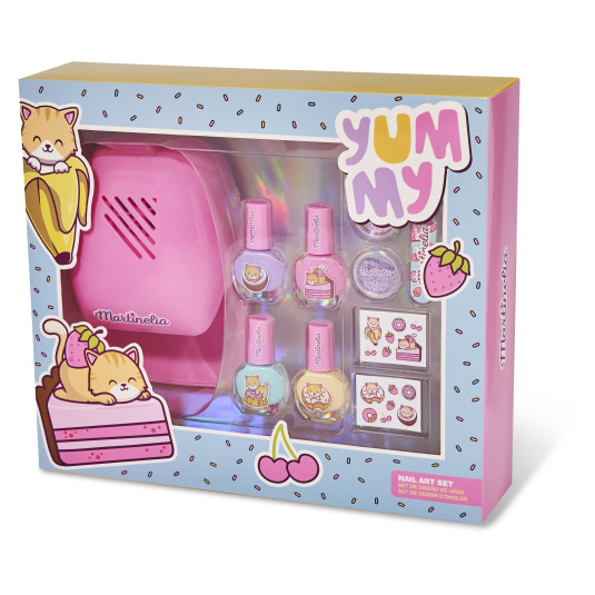 martinelia yummy nail art set infantil
