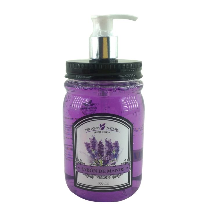 becasan nature jabon manos lavanda dosificador 500ml becasan nature jabon manos lavanda dosificador 500ml