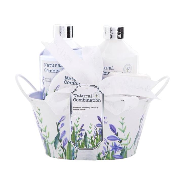 cesta de baño metalica lavanda 4 piezas cesta de baño metalica lavanda 4 piezas