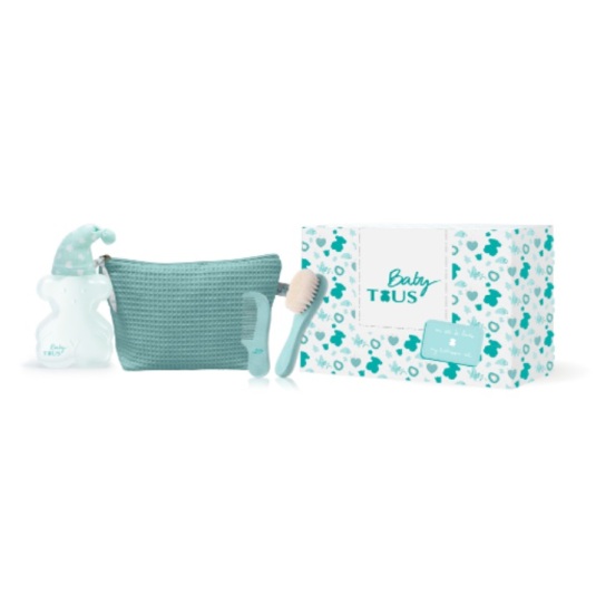  baby tous eau de cologne neceser 4 piezas