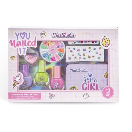 martinelia you nailed it kit nail art infantil