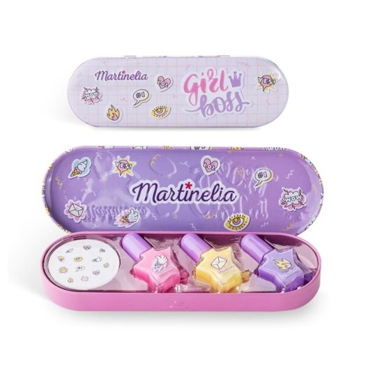 martinelia girl boss kit esmaltes de uñas infantil