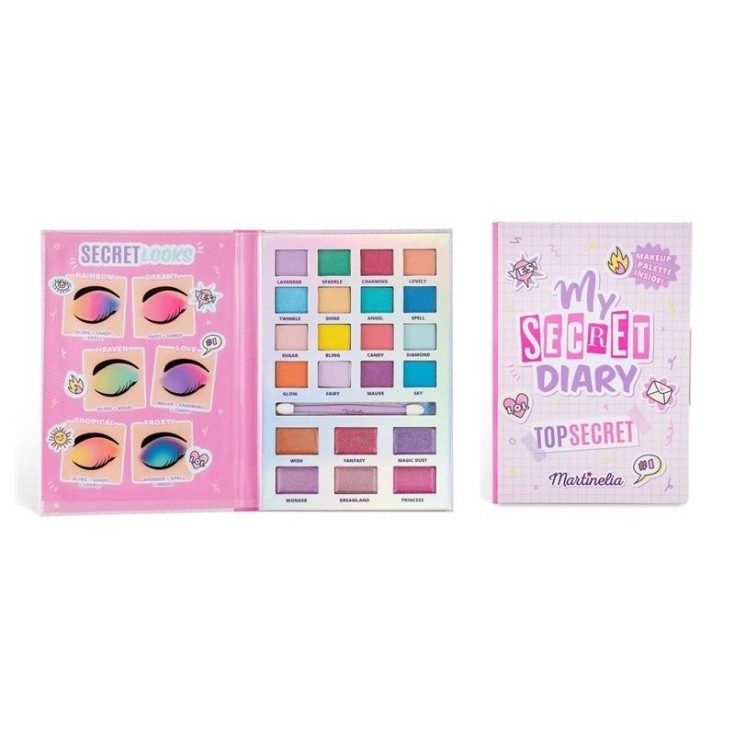 martinelia super girl mega maletin maquillaje infantil - delaUz