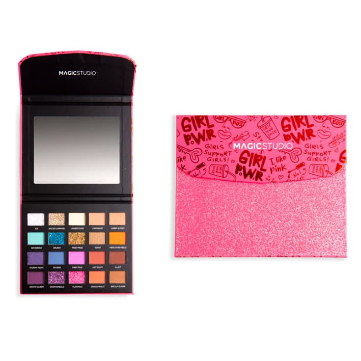 magic studio pretty girls shiny eyeshadow palette