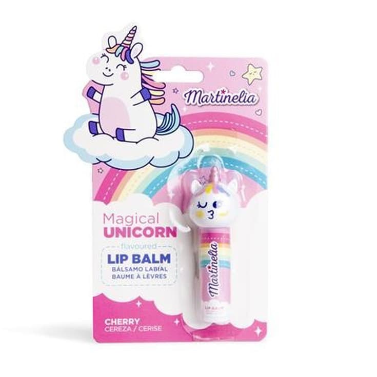 magical unicorn lip balm para niños surtido
