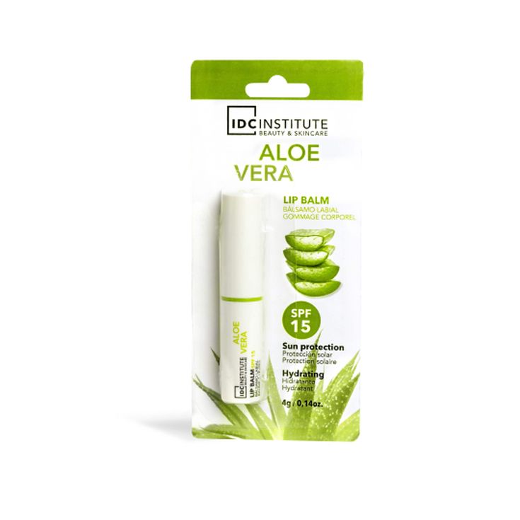 idc institute aloe vera lip balm spf15 2,4g