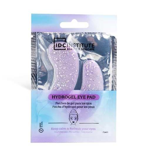 idc institute glitter eye pads purple 1 par