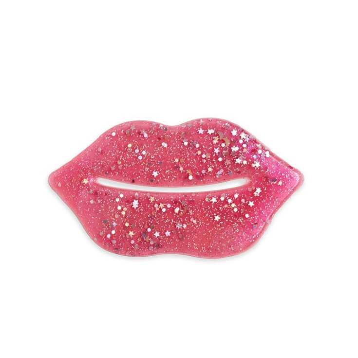 idc institute glitter lip pads pink 1 par