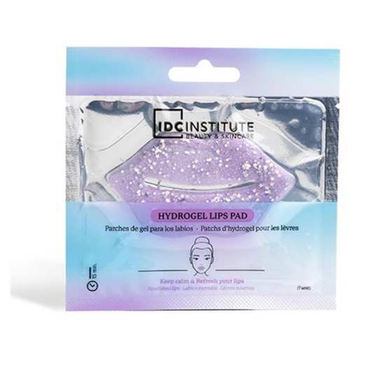 idc institute glitter lip pads purple 1 par