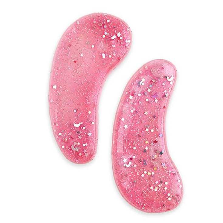 idc institute glitter eye pads pink par