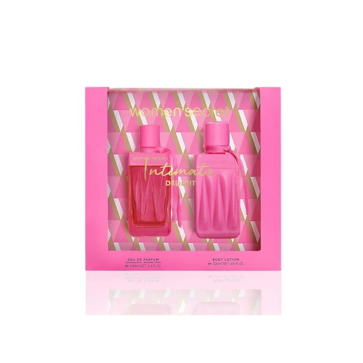 woman secret intimate delight cofre 100ml+body milk woman secret intimate delight cofre 100ml+body milk