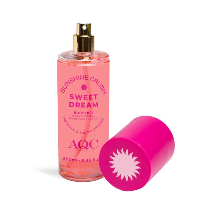 aqc fragrances body mist sunshine 250ml