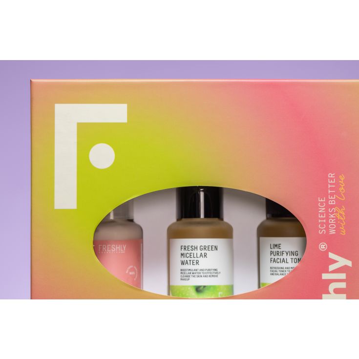 freshly cosmetics cofres mini cleanser trio