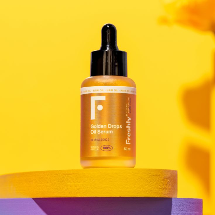 freshly cosmetics golden drops oil serum capilar