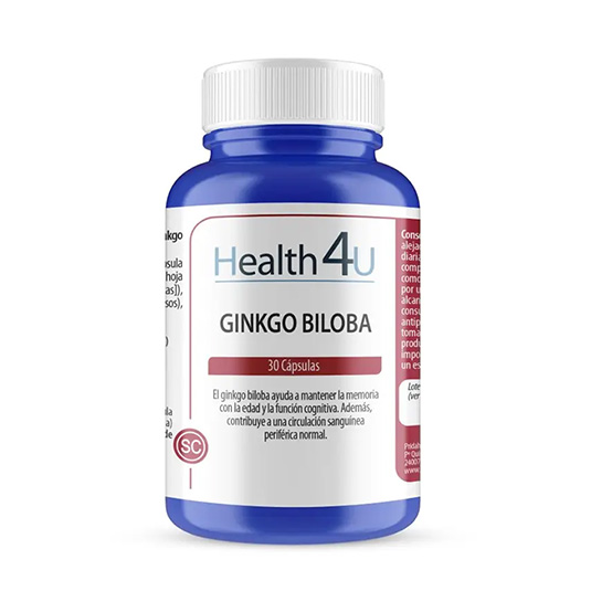 h4u ginkgo biloba 30 capsulas 