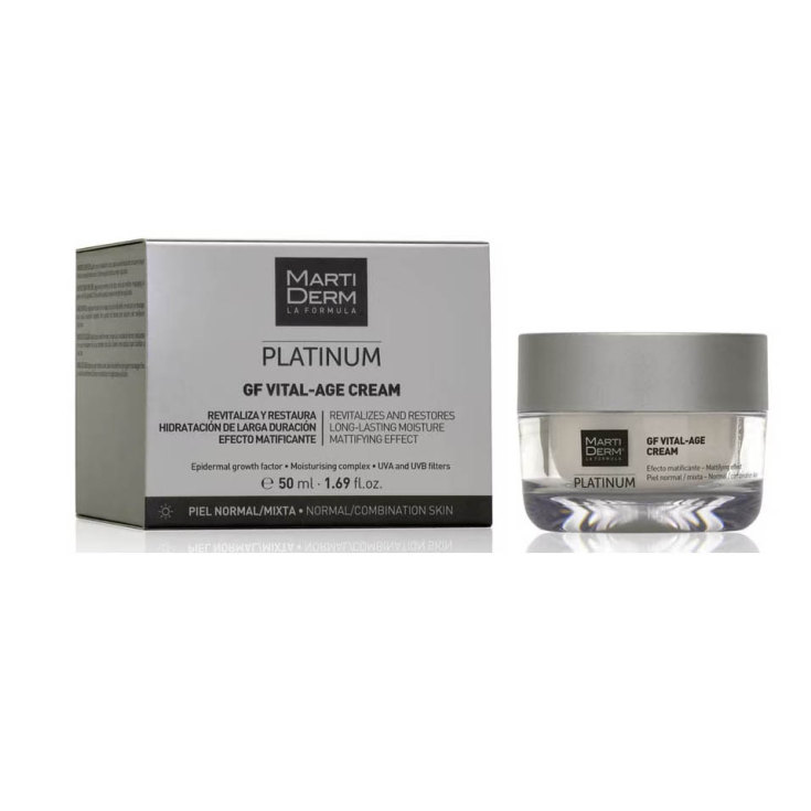 martiderm platinum vital age crema dia piel normal-mixta 50ml