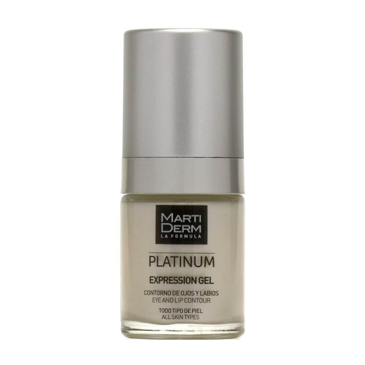 martiderm platinum gel expression eyes and lip contour 15ml martiderm platinum gel expression eyes and lip contour 15ml
