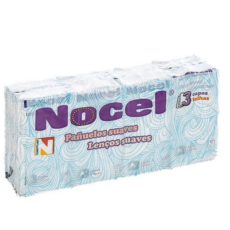 nocel pañuelo blanco 6x8 u. nocel pañuelo blanco 6x8 u.