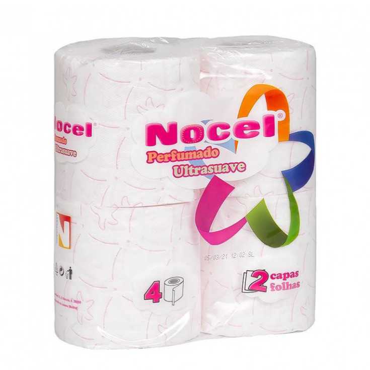 nocel papel higienico perfumado 2c 4 rollos