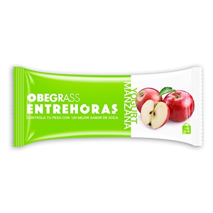 obegrass barrita yogurt y manzana obegrass barrita yogurt y manzana