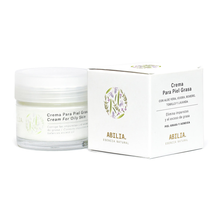 abilia crema hidratante para pieles grasas 50ml