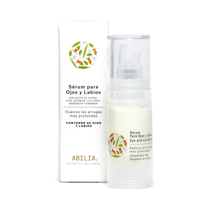 abilia serum contorno de ojos y labios 15ml abilia serum contorno de ojos y labios 15ml