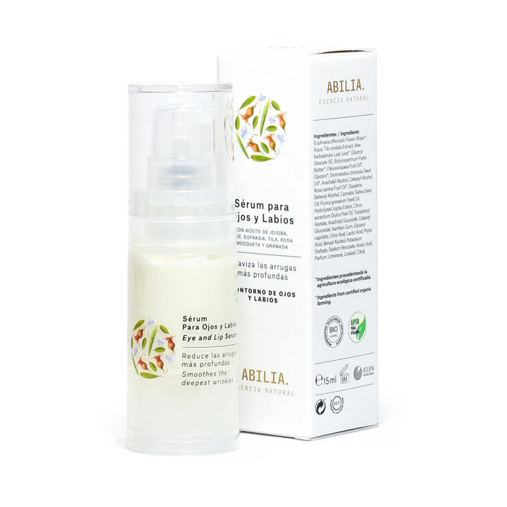 abilia serum contorno de ojos y labios 15ml