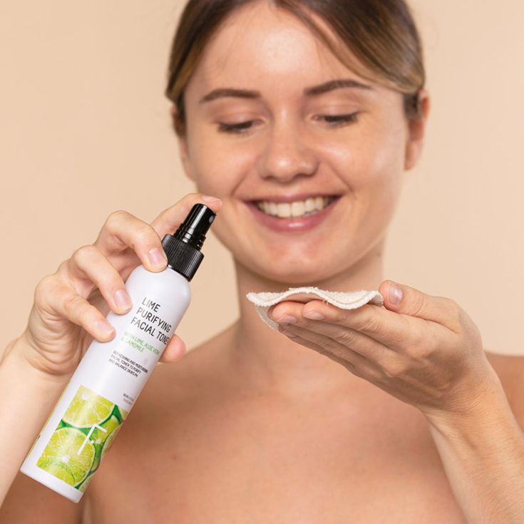 freshly cosmetics lime purifying facial toner 150ml