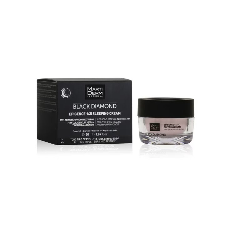 martiderm epigence 145 black diamond sleeping cream 50ml