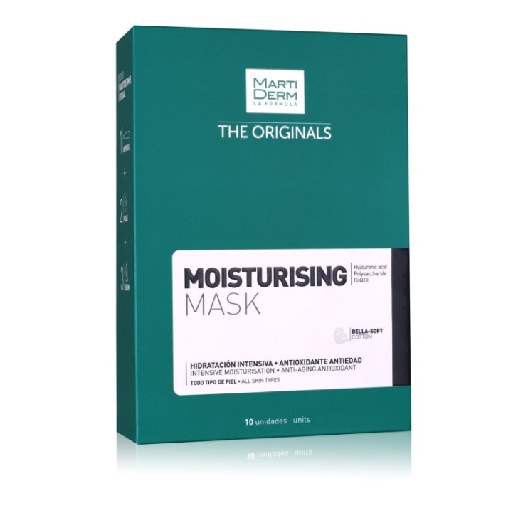 martiderm the originals moisturising mask 10 unidades