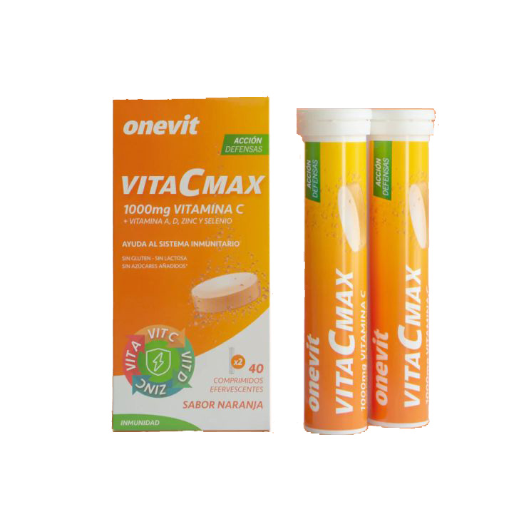 onevit vitamina c max 40 comprimidos efervescentes
