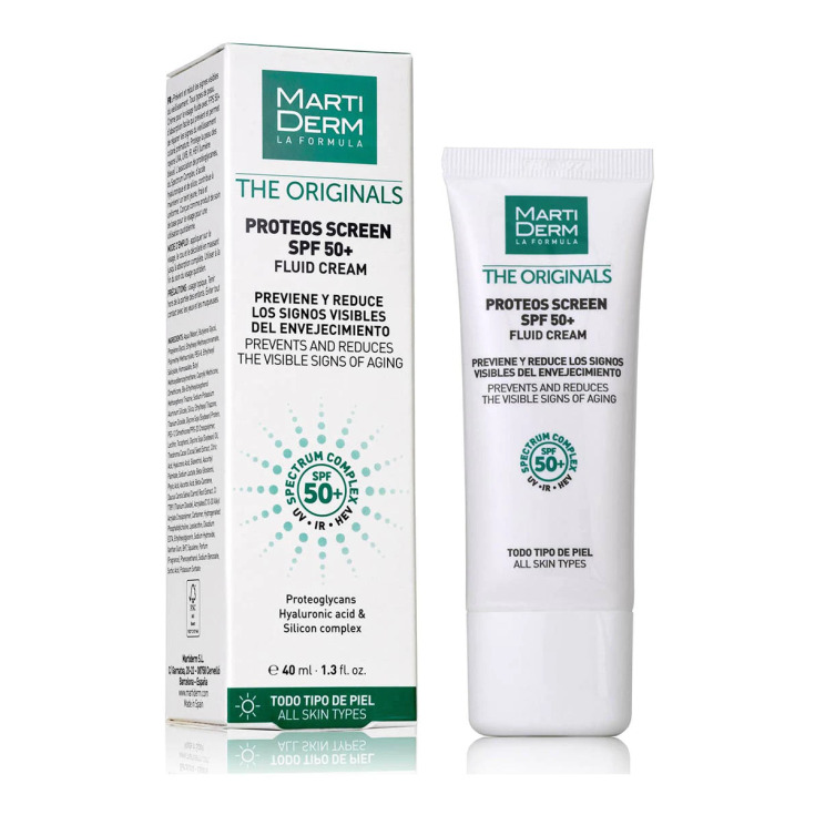 martiderm proteos screen spf50 fuid cream 40ml