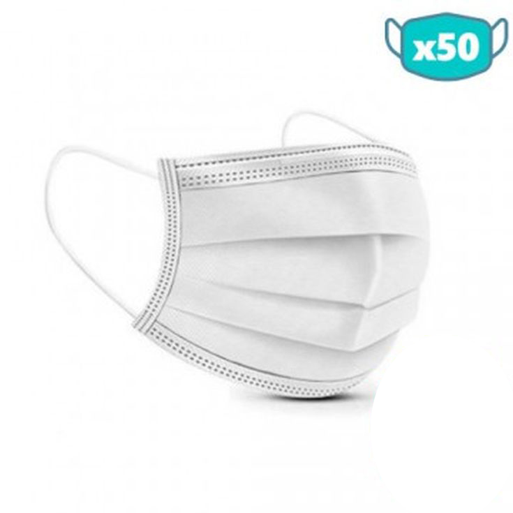 PROSAFE MASCARILLA QUIRURGICA II BLANCA 50UD (0,26/UNIDAD) PROSAFE MASCARILLA QUIRURGICA II BLANCA 50UD (0,26/UNIDAD)