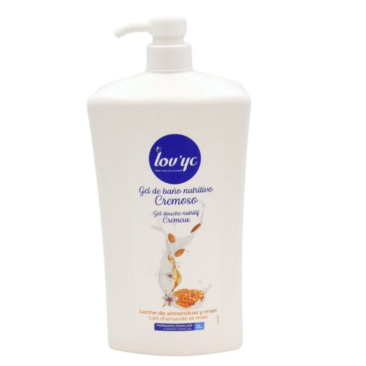 lov´yc gel almendras/miel 2l