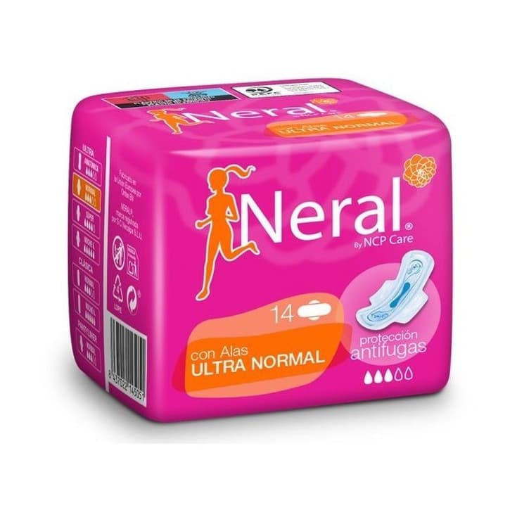 neral compresa ultra normal con alas 14 unidades neral compresa ultra normal con alas 14 unidades