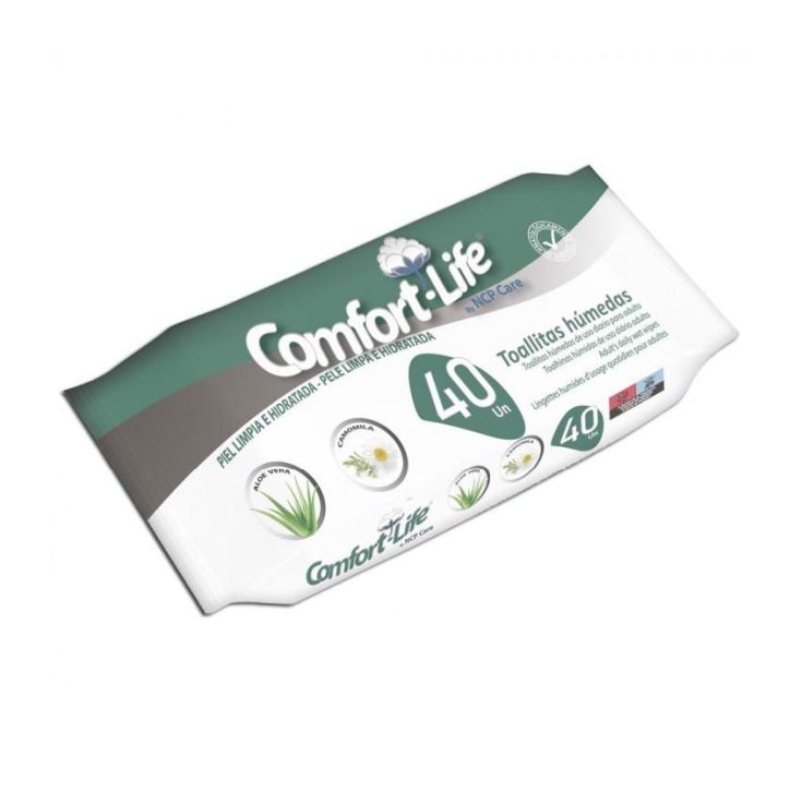 confort life toallitas humedas adultos 40uds confort life toallitas humedas adultos 40uds