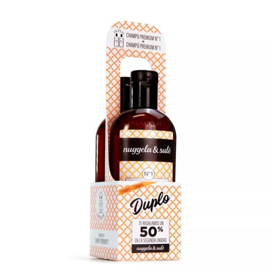 nuggela & sule champu nº1 premium cebolla pack 2x250ml