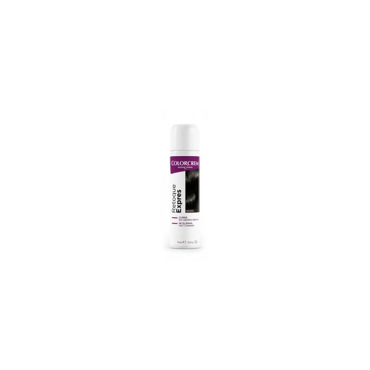 colorcrem retoque-express negro spray 75ml colorcrem retoque-express negro spray 75ml
