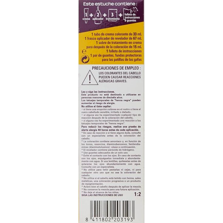 colorcrem tinte color & brillo original 90