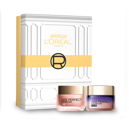 loreal expertise golden age dia + noche estuche 2 piezas