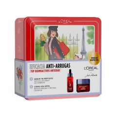 loreal expertise revitalift laser new serum + crema cofre 2 piezas