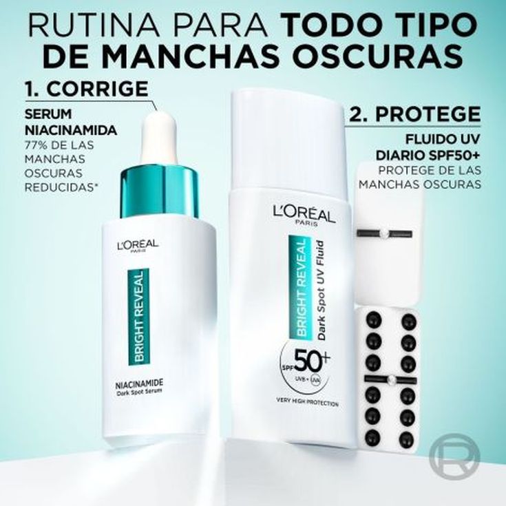 loreal bright reveal serum + fluido