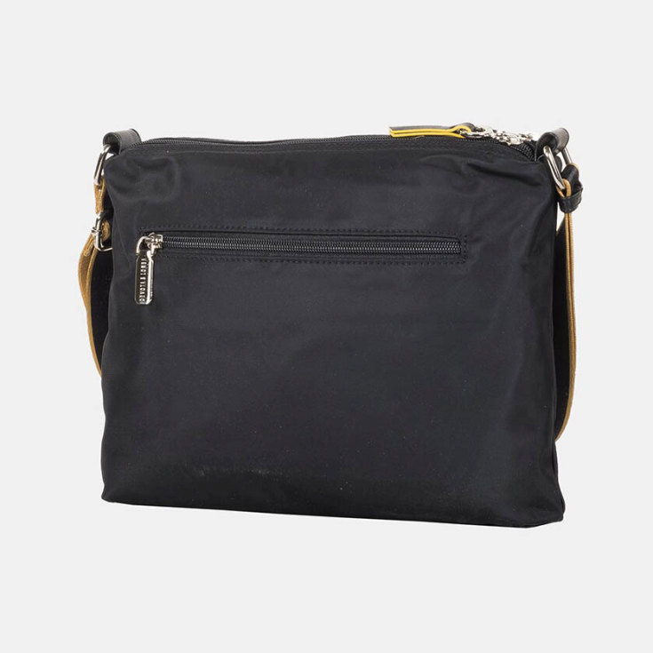 devota & lomba bandolera spell bicolor negro 30x22x8cm
