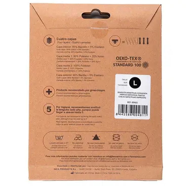 braguita menstrual teen absorcion super t-l