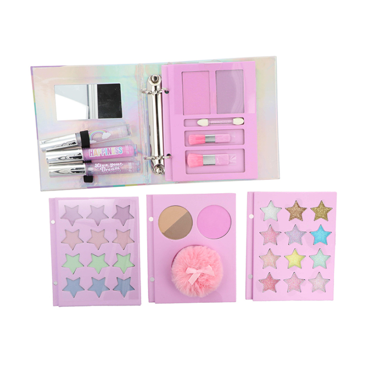 sparkle & shine set de maquillaje infantil 30 piezas